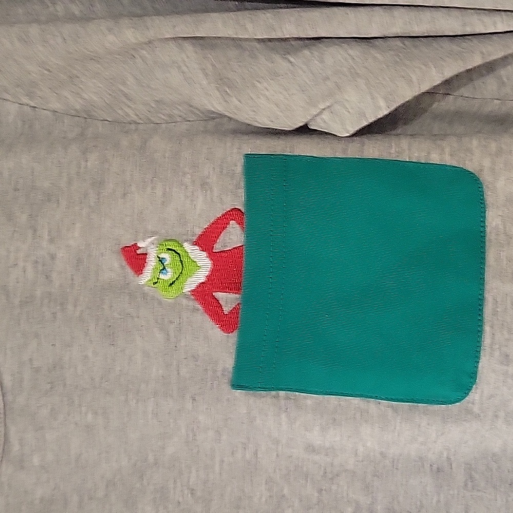 Reversible Grinch ruffle set